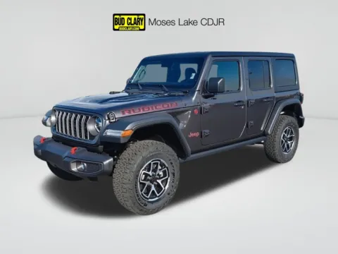 Gray 2025 Jeep Wrangler Rubicon for sale in Moses Lake, WA
