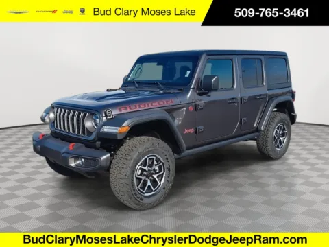 Gray 2025 Jeep Wrangler Rubicon for sale in Moses Lake, WA