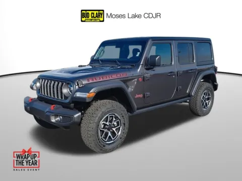 Gray 2025 Jeep Wrangler Rubicon for sale in Moses Lake, WA