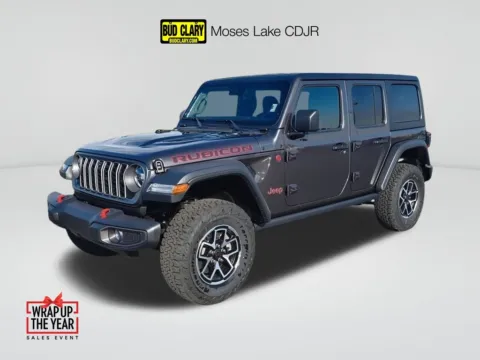 Gray 2025 Jeep Wrangler Rubicon for sale in Moses Lake, WA