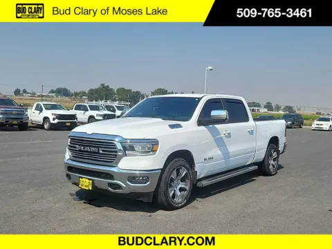 White 2023 Ram 1500 Laramie for sale in Moses Lake, WA