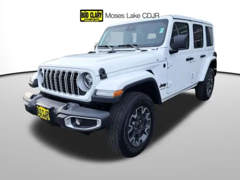 White 2025 Jeep Wrangler Sahara for sale in Moses Lake, WA