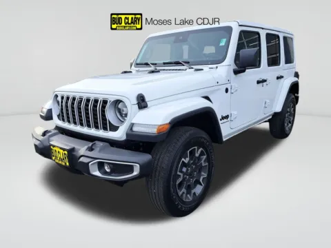 White 2025 Jeep Wrangler Sahara for sale in Moses Lake, WA