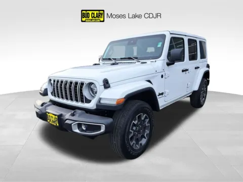 White 2025 Jeep Wrangler Sahara for sale in Moses Lake, WA