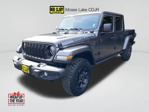Gray 2025 Jeep Gladiator Willys for sale in Moses Lake, WA
