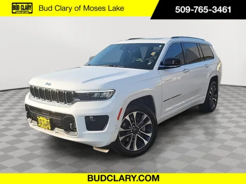 White 2021 Jeep Grand Cherokee L Overland for sale in Moses Lake, WA