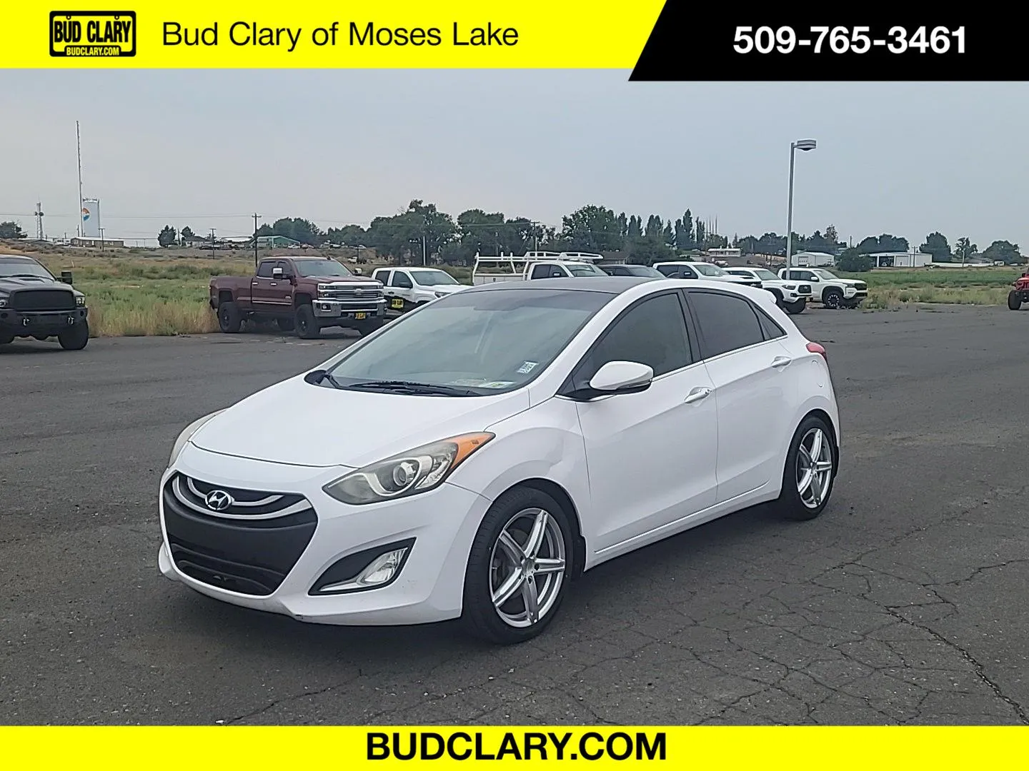 White 2014 Hyundai Elantra GT 5DR HB AUTO for sale in Moses Lake, WA