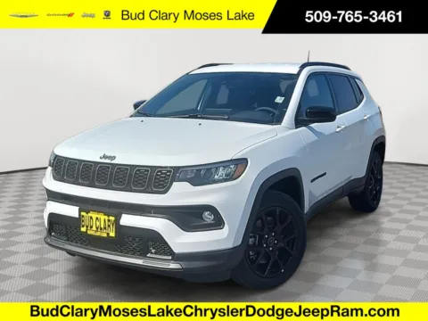 White 2025 Jeep Compass Latitude for sale in Moses Lake, WA