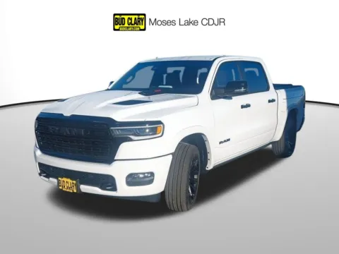 White 2026 Ram 1500 Limited for sale in Moses Lake, WA