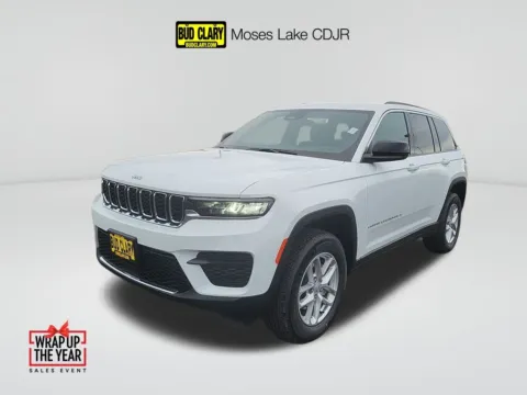 White 2025 Jeep Grand Cherokee Laredo X for sale in Moses Lake, WA