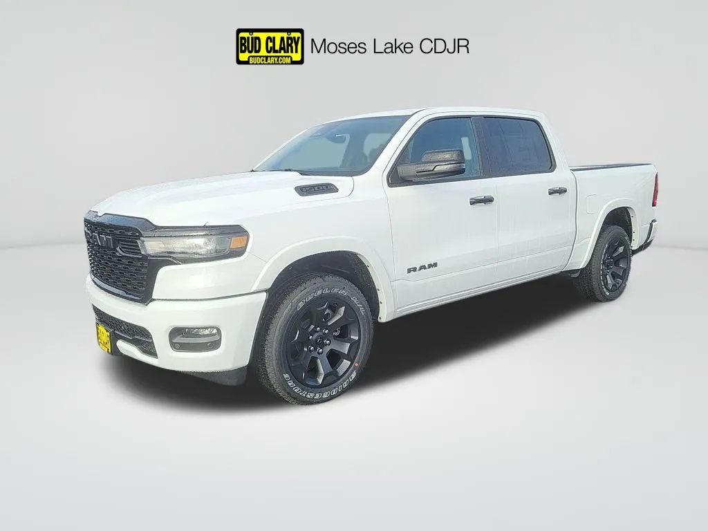 White 2026 Ram 1500 Big Horn/Lone Star for sale in Moses Lake, WA