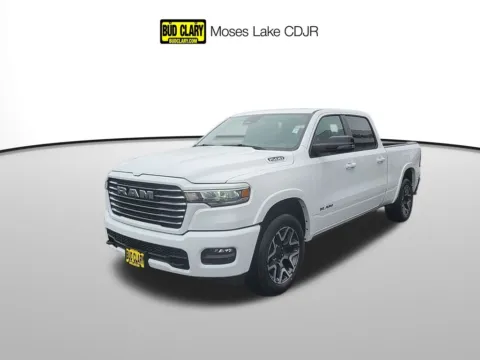 White 2026 Ram 1500 Laramie for sale in Moses Lake, WA