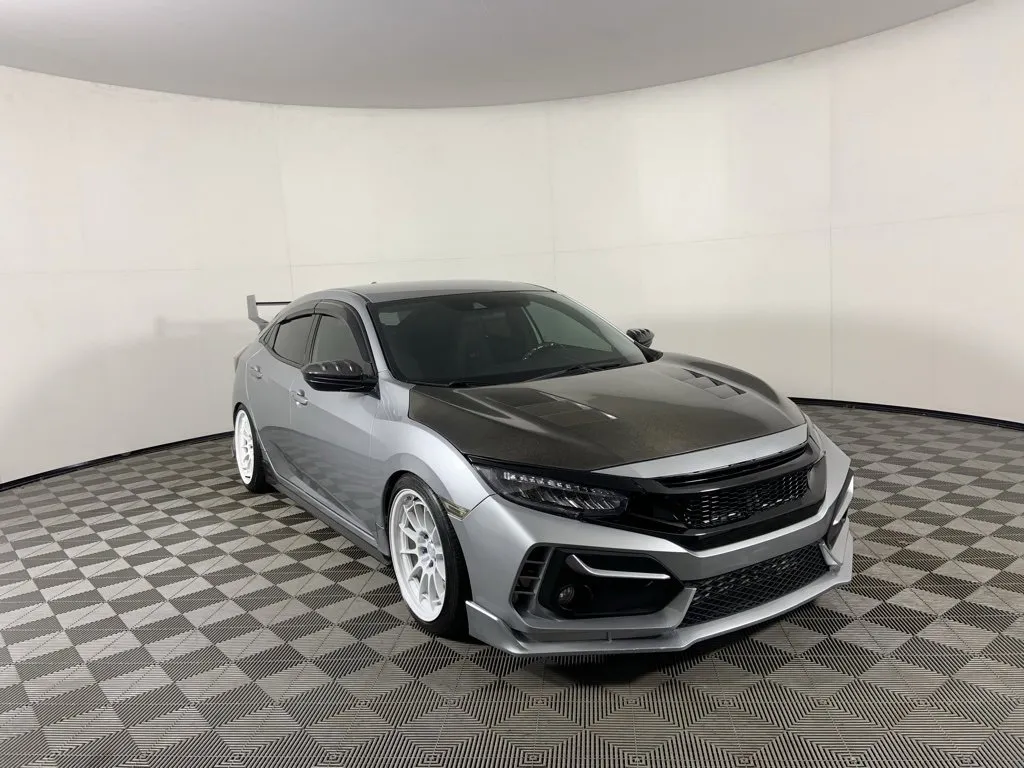 Black 2021 Honda Civic Hatchback Sport for sale in Milwaukie, OR