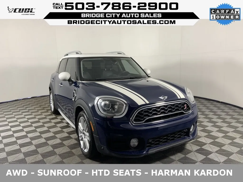 Blue 2018 MINI Countryman Cooper S for sale in Milwaukie, OR