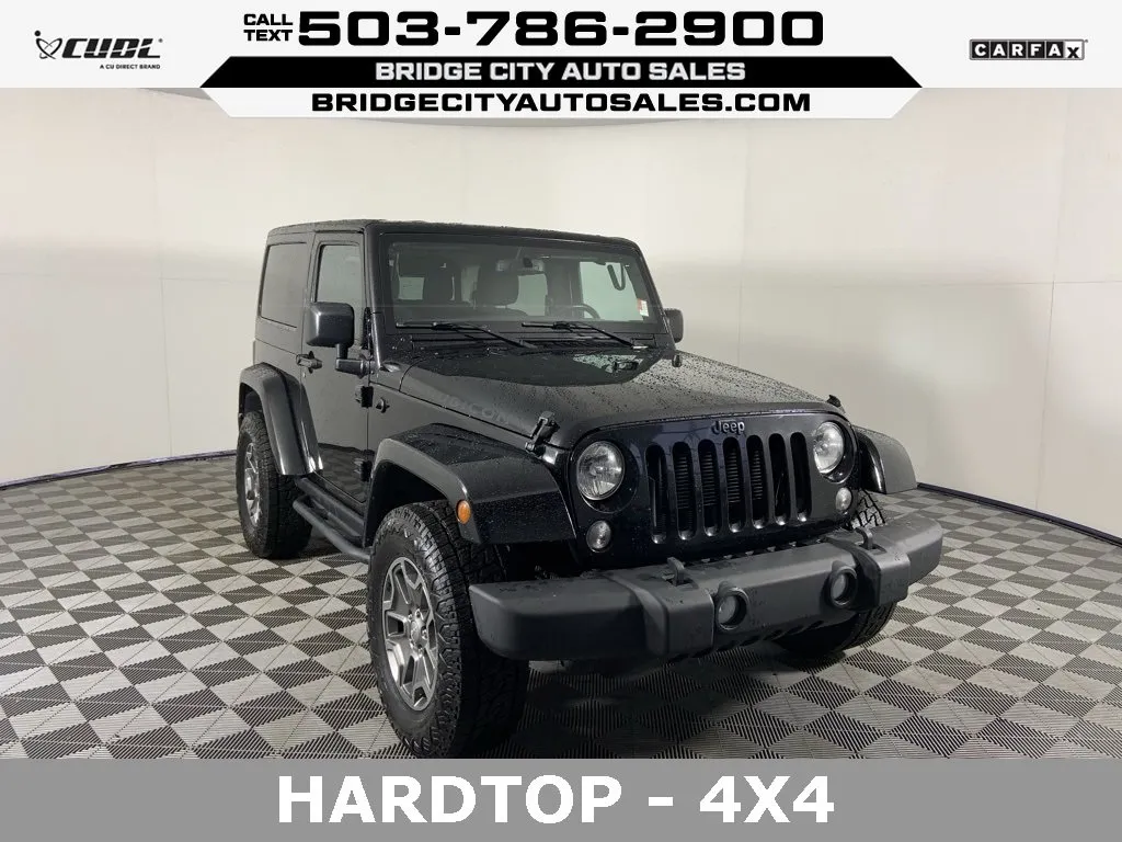 Black 2015 Jeep Wrangler Rubicon for sale in Milwaukie, OR