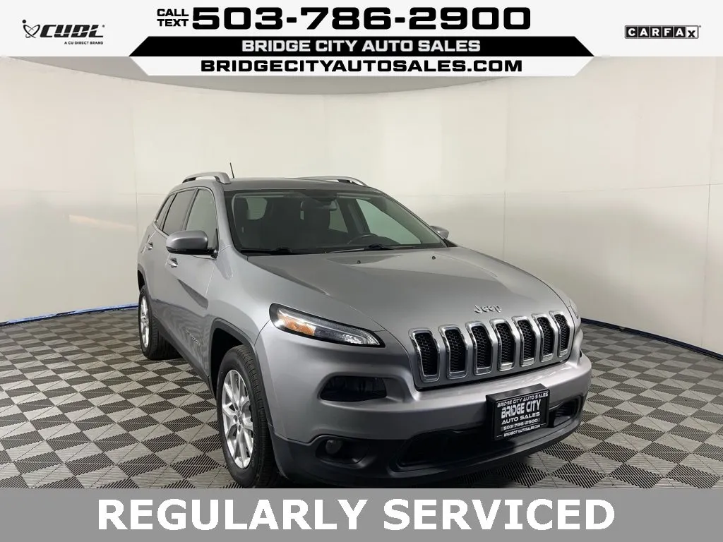 Silver 2017 Jeep Cherokee Latitude for sale in Milwaukie, OR