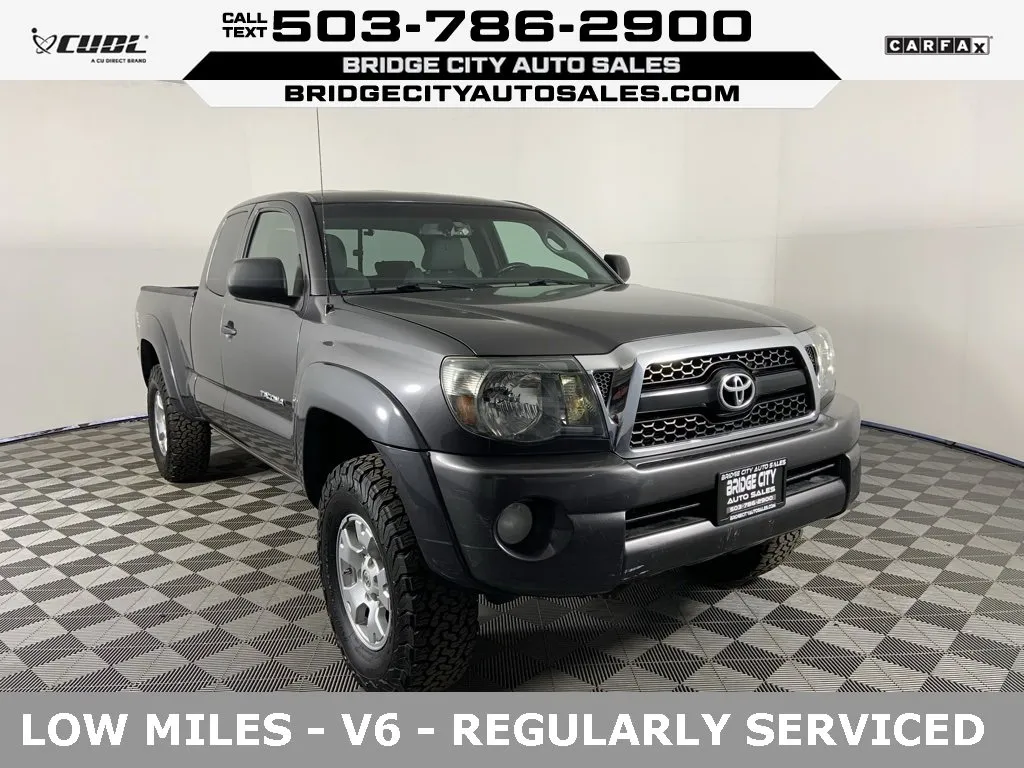 Gray 2011 Toyota Tacoma PreRunner for sale in Milwaukie, OR