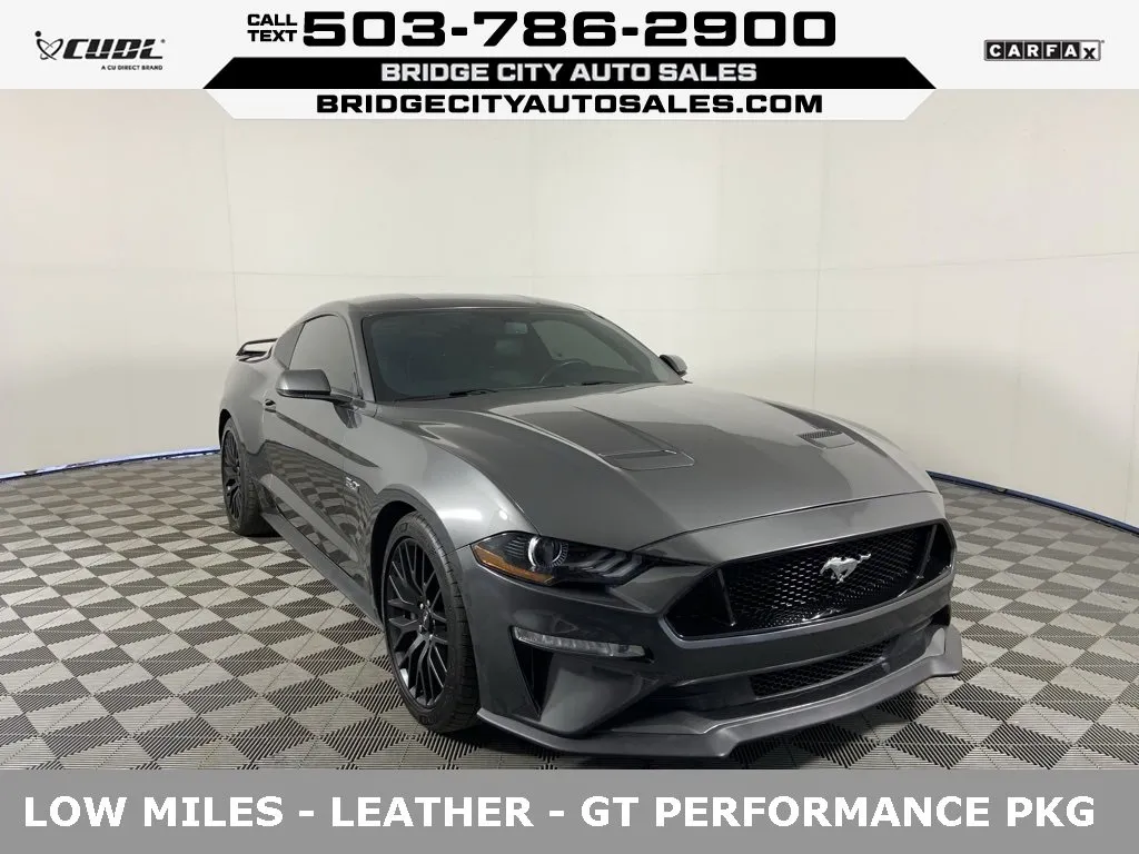 Gray 2018 Ford Mustang GT Premium for sale in Milwaukie, OR