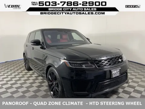 Black 2021 Land Rover Range Rover Sport HST for sale in Milwaukie, OR