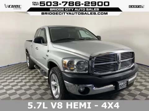 Silver 2008 Dodge Ram 1500 SLT for sale in Milwaukie, OR