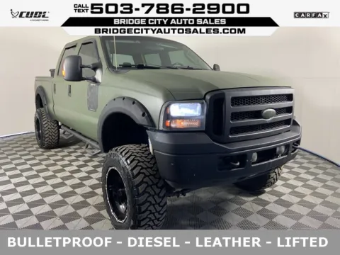 Green 2005 Ford Super Duty F-250 Lariat for sale in Milwaukie, OR