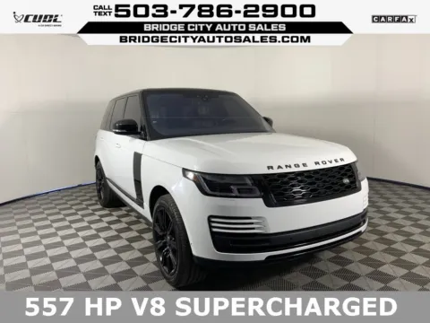 White 2019 Land Rover Range Rover 5.0L V8 Supercharged for sale in Milwaukie, OR