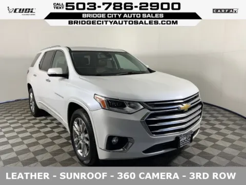 White 2019 Chevrolet Traverse High Country for sale in Milwaukie, OR