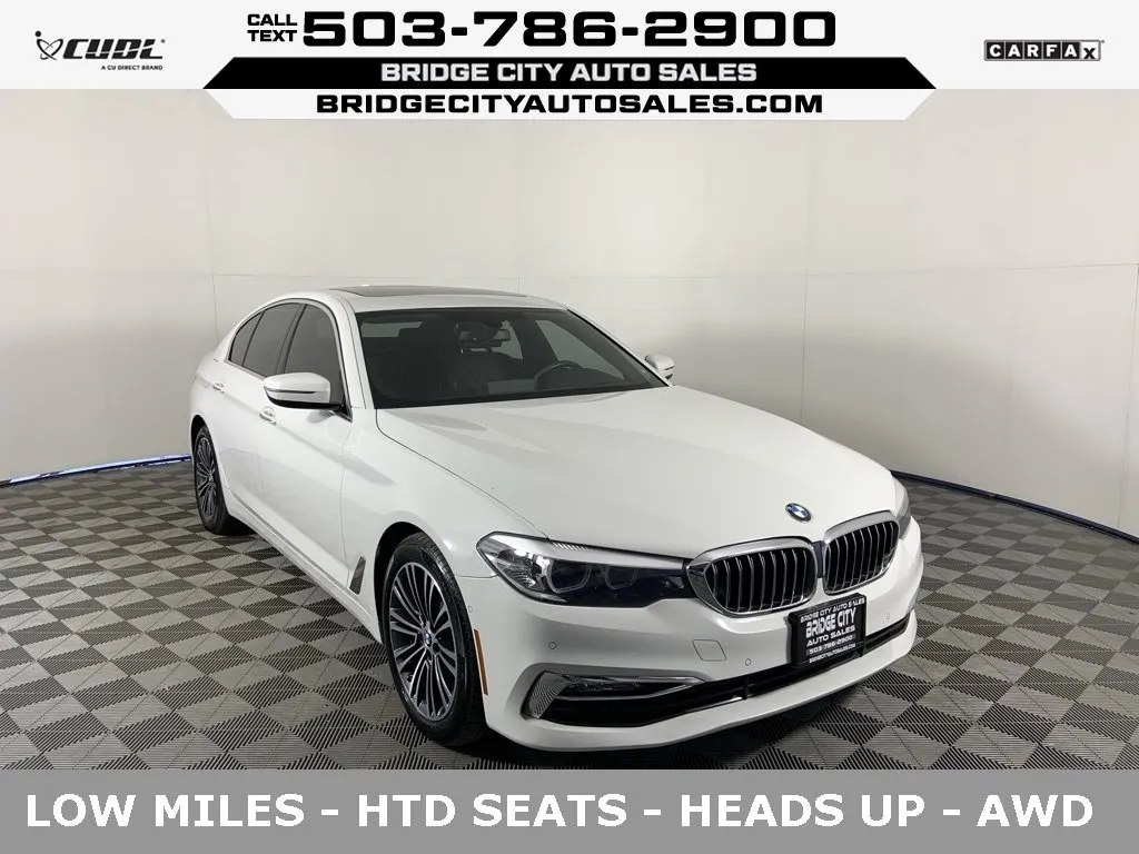 White 2017 BMW 5 Series 530i xDrive for sale in Milwaukie, OR