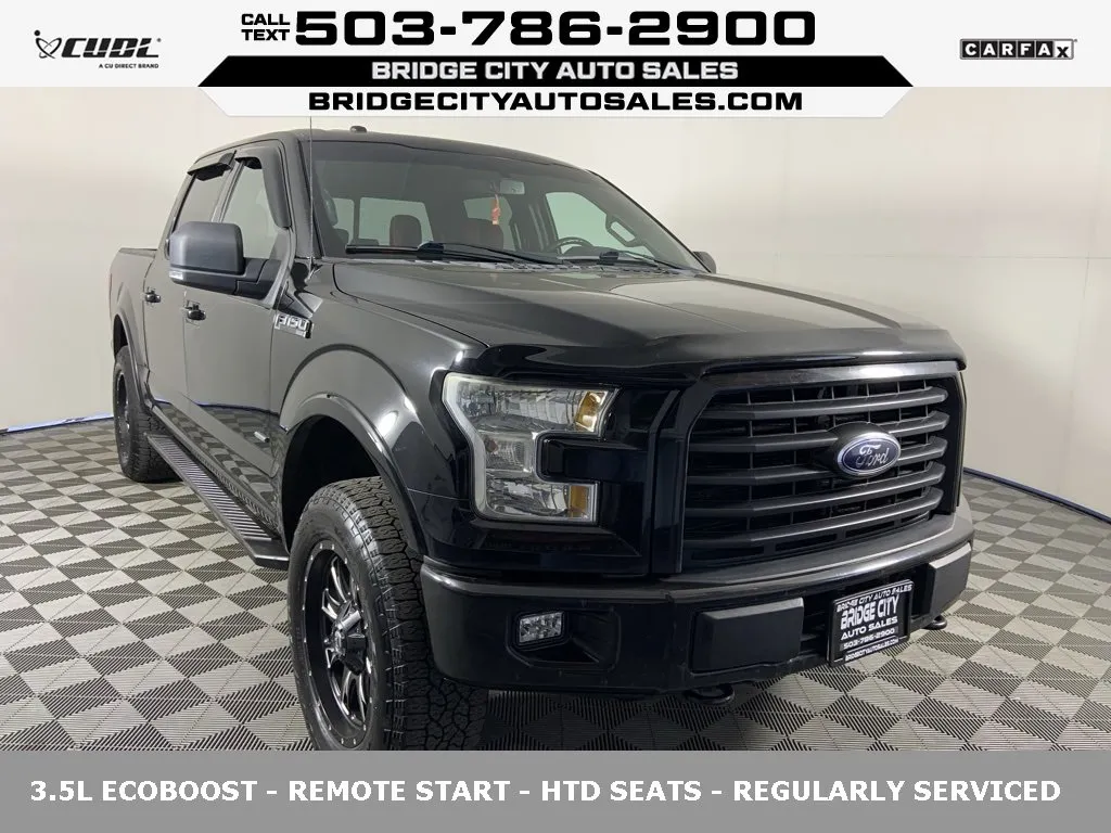 Black 2016 Ford F-150 XLT for sale in Milwaukie, OR