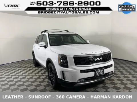 White 2022 Kia Telluride SX for sale in Milwaukie, OR