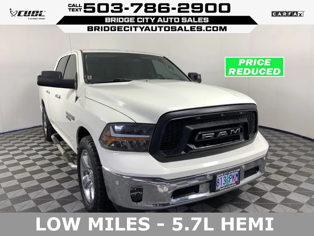 White 2016 Ram 1500 Lone Star for sale in Milwaukie, OR