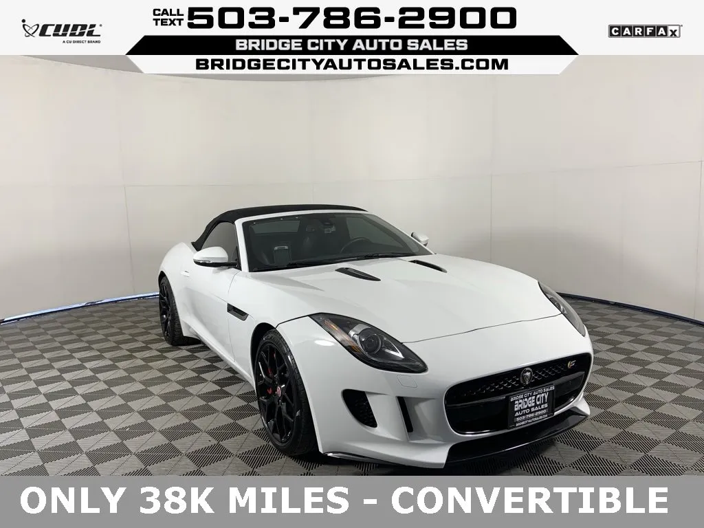 White 2016 Jaguar F-TYPE S for sale in Milwaukie, OR
