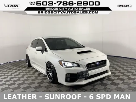 White 2017 Subaru WRX Limited for sale in Milwaukie, OR