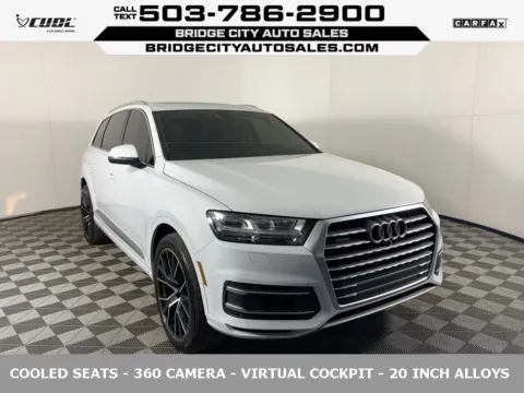 White 2019 Audi Q7 Premium Plus for sale in Milwaukie, OR