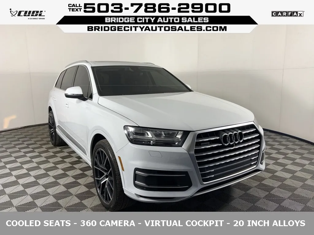 White 2019 Audi Q7 Premium Plus for sale in Milwaukie, OR