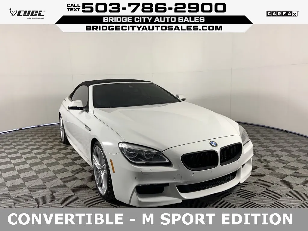 White 2017 BMW 6 Series 640i for sale in Milwaukie, OR