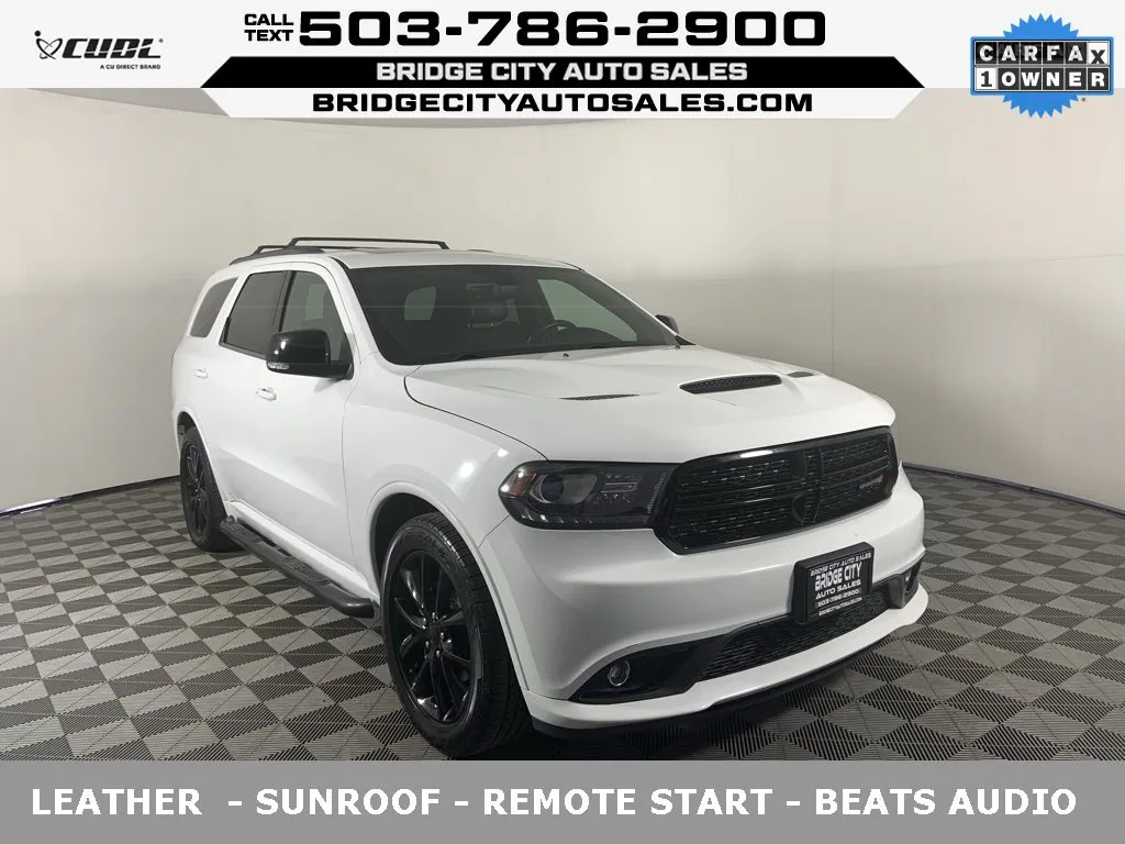 White 2018 Dodge Durango GT for sale in Milwaukie, OR