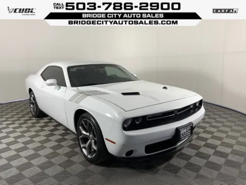 White 2018 Dodge Challenger SXT for sale in Milwaukie, OR