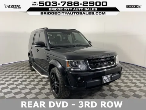 Black 2016 Land Rover LR4 HSE for sale in Milwaukie, OR