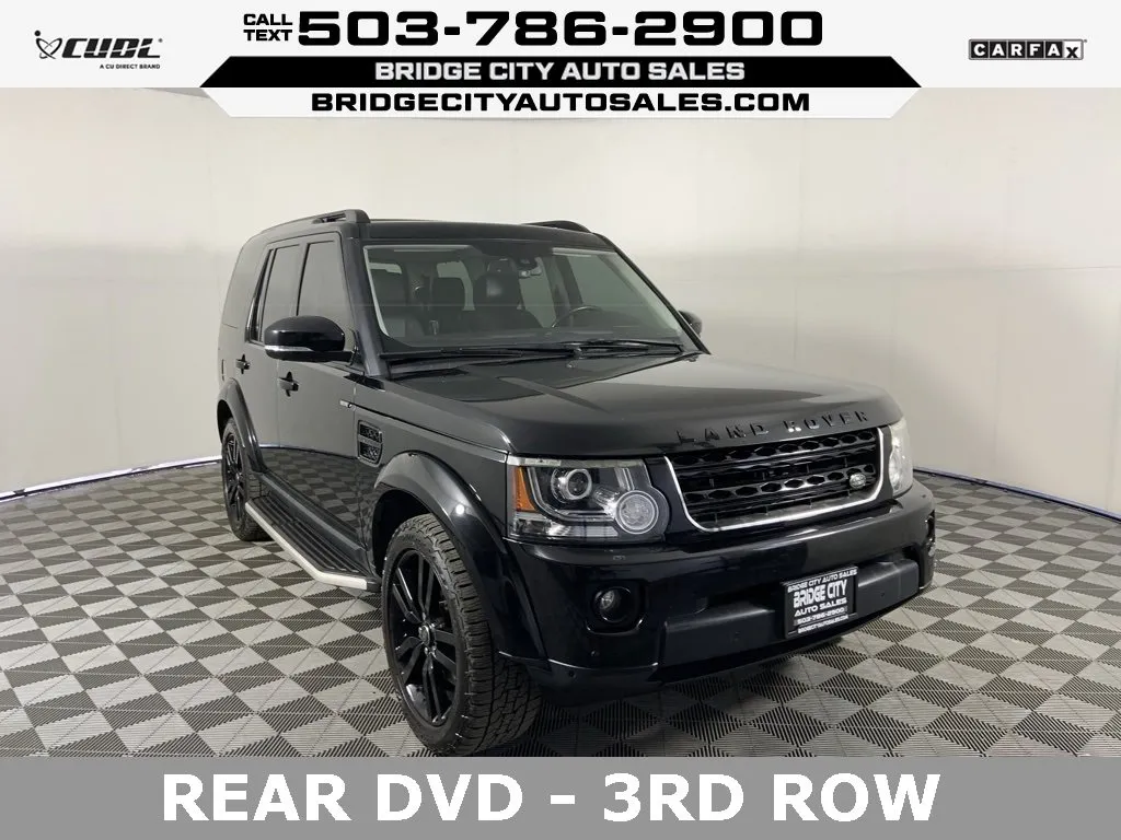 Black 2016 Land Rover LR4 HSE for sale in Milwaukie, OR