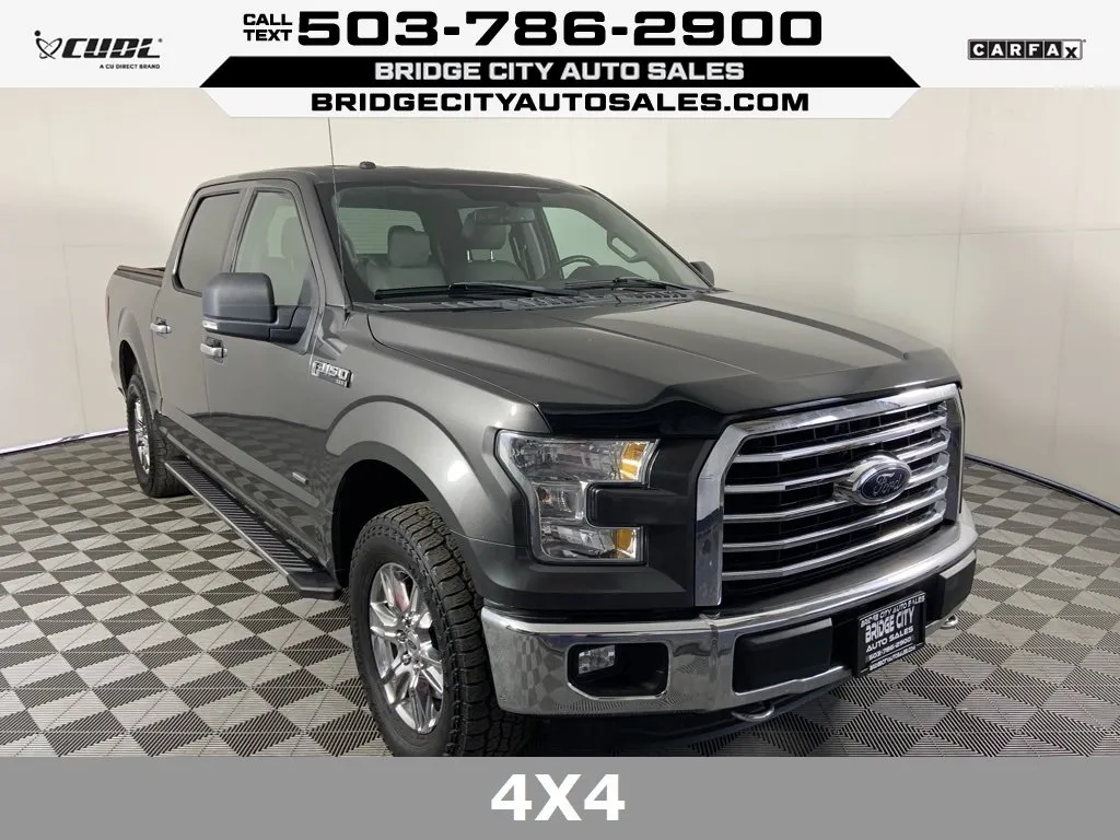 Gray 2016 Ford F-150 XLT for sale in Milwaukie, OR