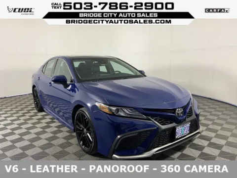 Blue 2024 Toyota Camry XSE V6 for sale in Milwaukie, OR