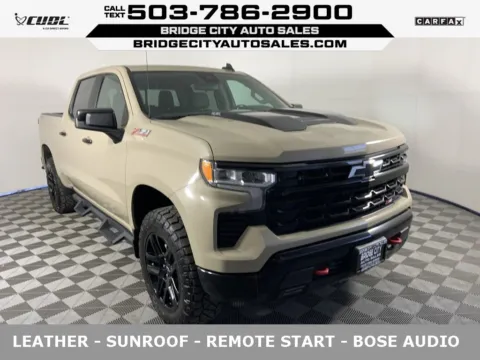 Beige 2022 Chevrolet Silverado 1500 LT Trail Boss for sale in Milwaukie, OR
