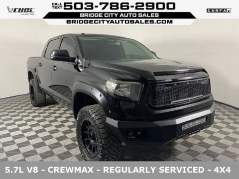 Black 2017 Toyota Tundra SR5 for sale in Milwaukie, OR