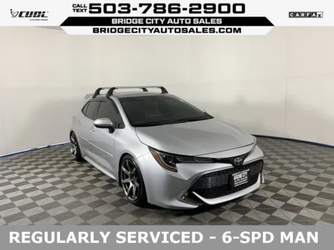 White 2021 Toyota Corolla Hatchback XSE for sale in Milwaukie, OR