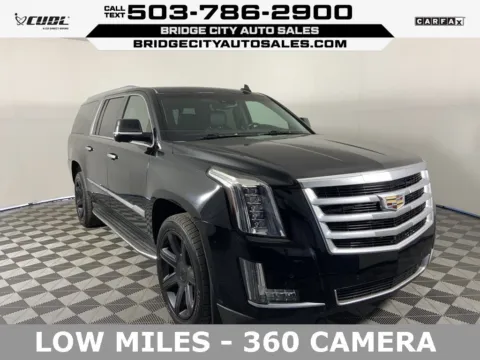 Black 2016 Cadillac Escalade ESV Luxury Collection for sale in Milwaukie, OR