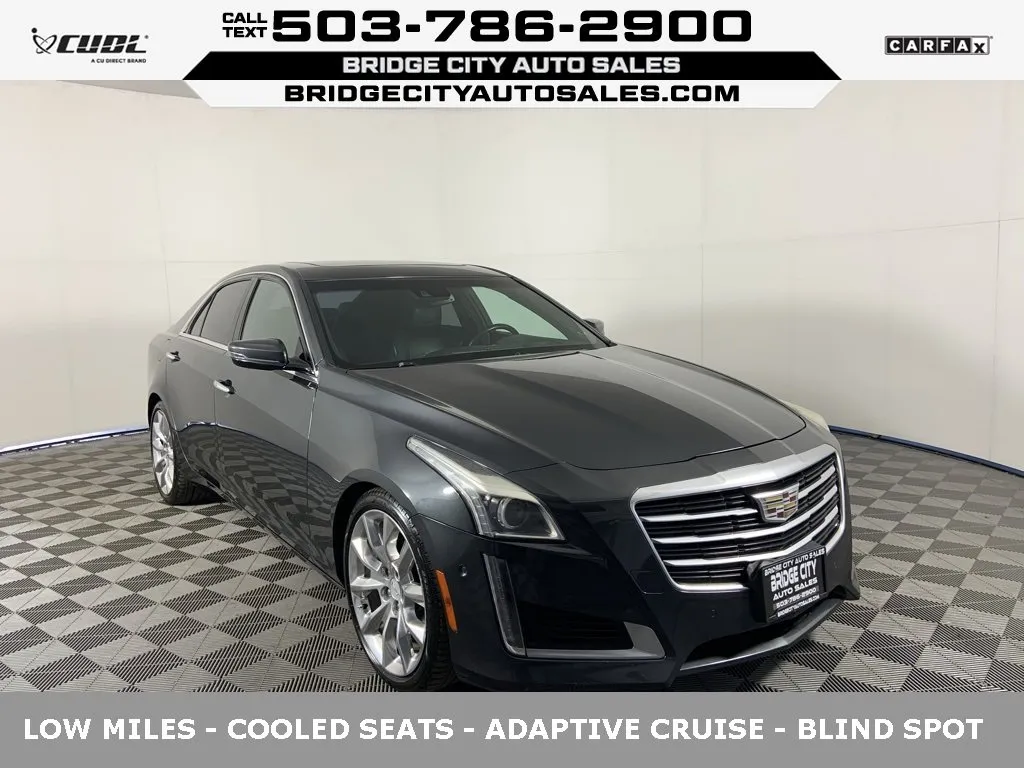 Gray 2016 Cadillac CTS Sedan Performance Collection RWD for sale in Milwaukie, OR