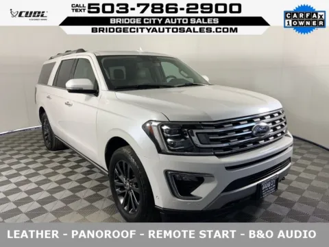White 2019 Ford Expedition Max Limited for sale in Milwaukie, OR