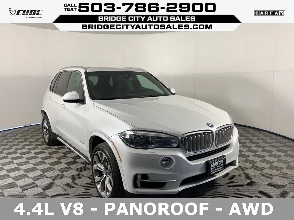 White 2017 BMW X5 xDrive50i for sale in Milwaukie, OR