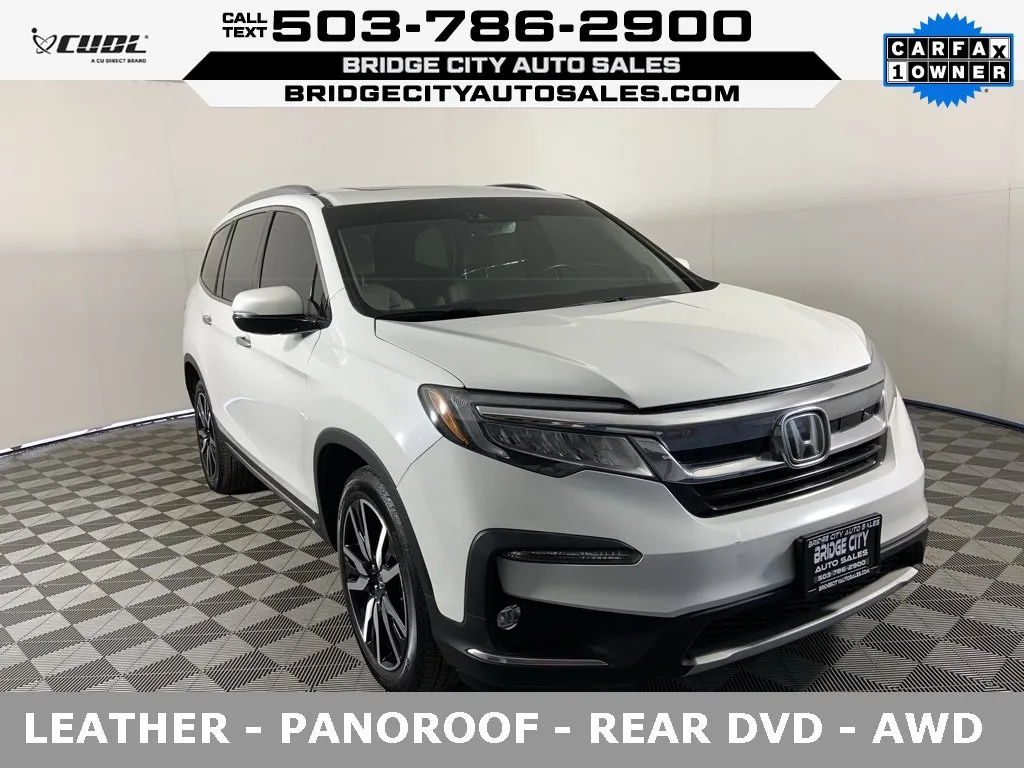 White 2022 Honda Pilot Elite for sale in Milwaukie, OR